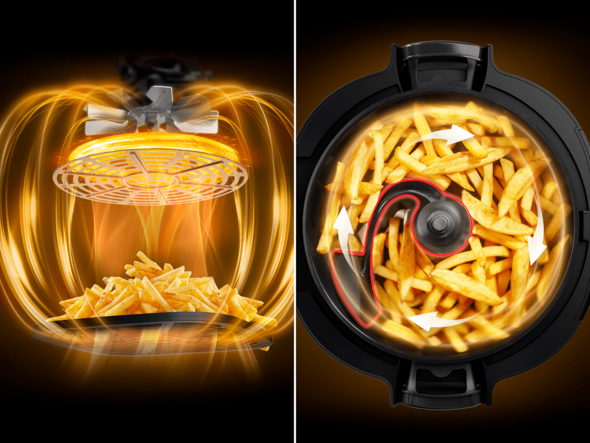 TEFAL Air Fryer and Multicooker | MY741CF0 Actifry | Power 1334 W | Capacity 6 L | Black/Silver - Image 6