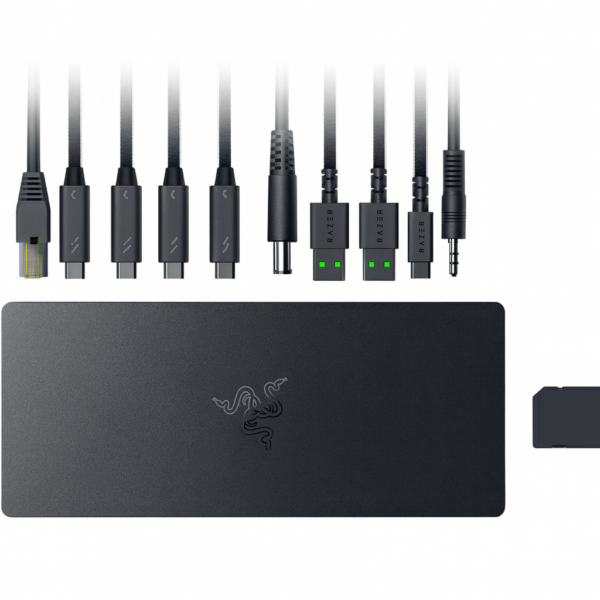 Razer Desktop RGB Dock for Multiple Devices and Displays | Thunderbolt 5 Dock