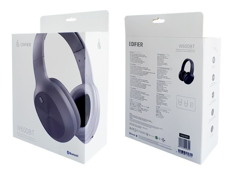 Edifier | Headphones BT | W600BT | Microphone | Grey - Image 8