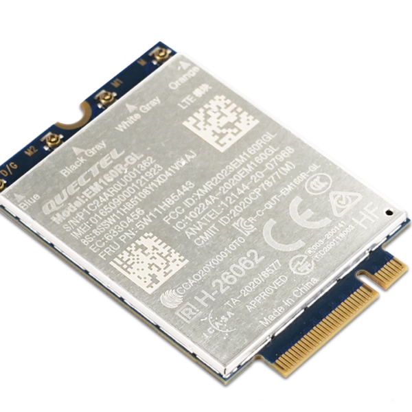 Lenovo Quectel EM160R-GL 4G Cat 16 M.2 WWAN Module for P14s Gen 5 AMD