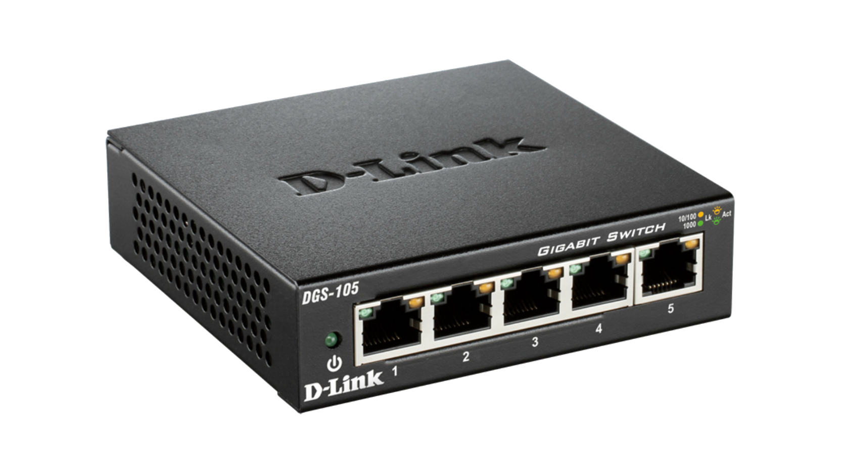 D-Link | Ethernet Switch | DGS-105/E | Unmanaged | Desktop | Gigabit Ethernet (copper) ports quantity 5 - Image 4