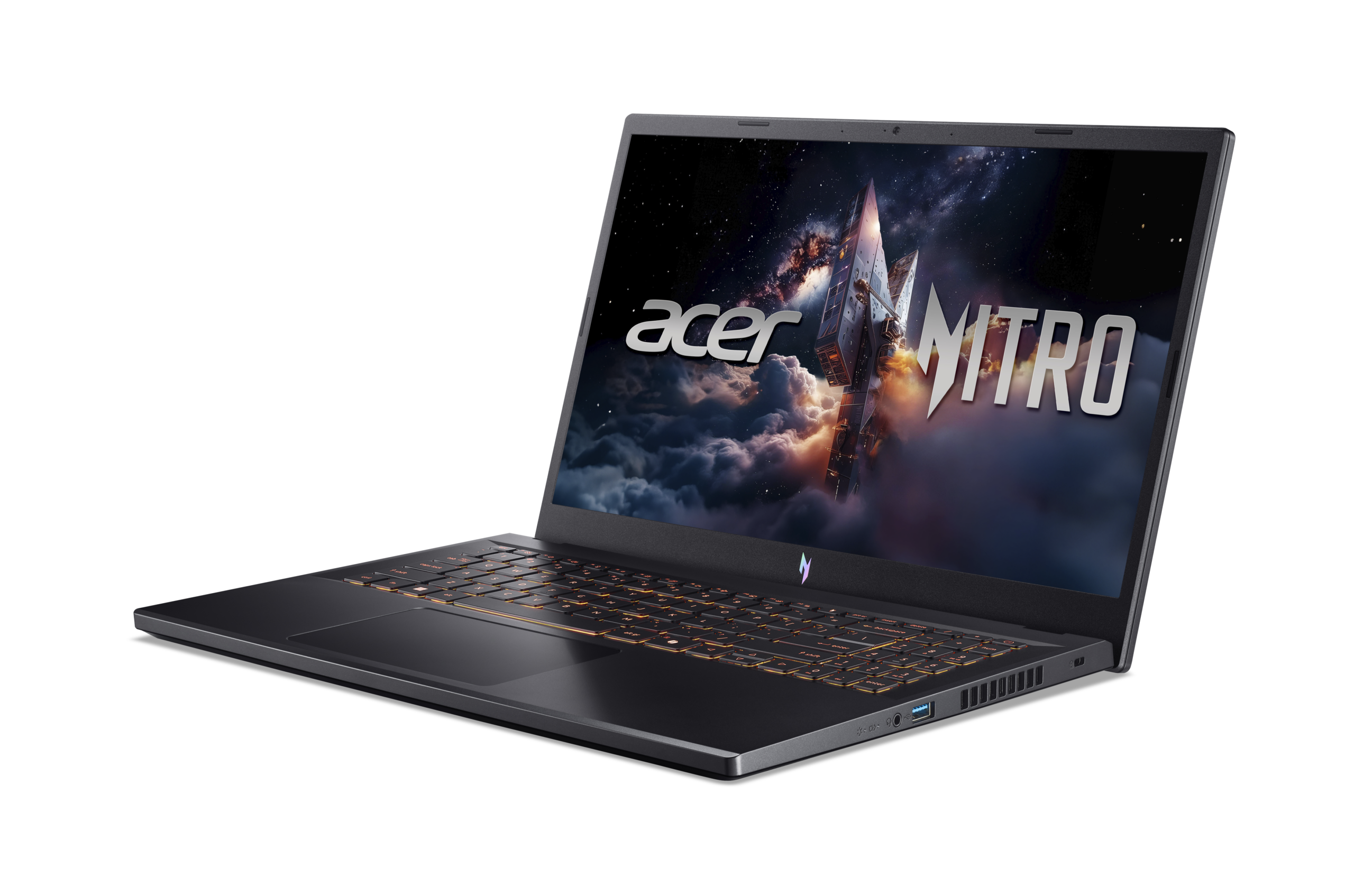 Acer | Nitro V 15 ANV15-52-592S | Obsidian Black | 15.6 " | IPS | FHD | 1920 x 1080 pixels | Intel Core i5 | i5-13420H | 16 GB | DDR4 | Solid-state drive capacity 512 GB | NVIDIA GeForce RTX 5050 | GDDR7 | 8 GB | Windows 11 Home | Bluetooth version 5.2 | Keyboard language US international | Keyboard backlit | Warranty 24 month(s) - Image 5