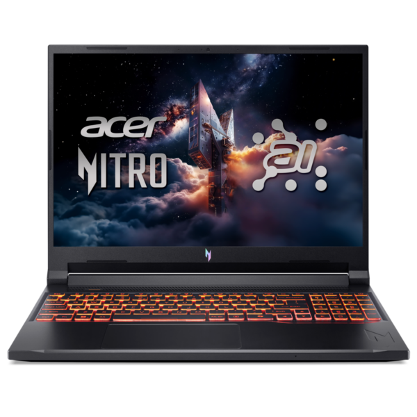 Acer | Nitro V 16 AI ANV16-42-R0W6 | Shale Black | 16 " | IPS | WUXGA | 1920 x 1200 pixels | AMD Ryzen 7 | 260 | 32 GB | DDR5 | Solid-state drive capacity 1000 GB | NVIDIA GeForce RTX 5070 | GDDR7 | 8 GB | Windows 11 Home | 802.11ax | Bluetooth version 5.3 | Keyboard language US international | Keyboard backlit | Warranty 24 month(s)