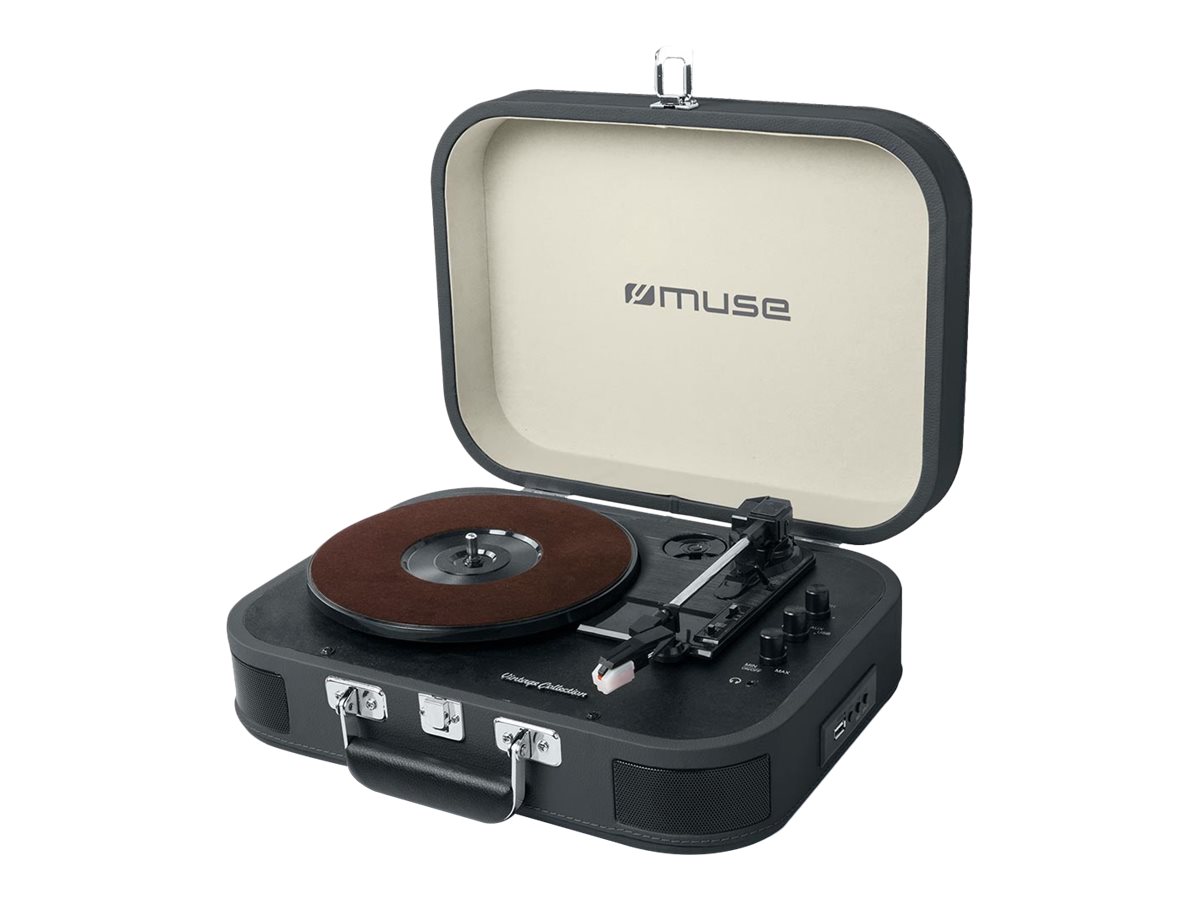 Muse | Turntable Stereo System | MT-201 DG | USB port | AUX in - Image 2