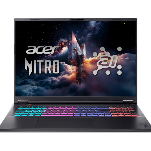 Acer | Nitro 18 AI AN18-61-R40J | Obsidian Black | 18 " | IPS | WQXGA | 2560 x 1600 pixels | AMD Ryzen AI 7 | 350 | 16 GB | DDR5 | Solid-state drive capacity 1000 GB | NVIDIA GeForce RTX 5070 | GDDR7 | 8 GB | Windows 11 Home | 802.11ax | Bluetooth version 5.3 | Keyboard language US international | Keyboard backlit | Warranty 24 month(s)