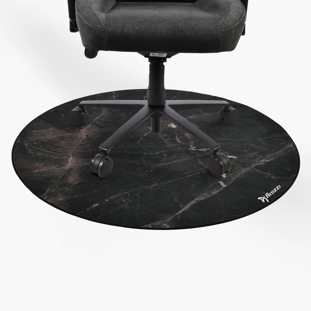 Arozzi Zona Round Floor Pad | Black Marble - Image 6