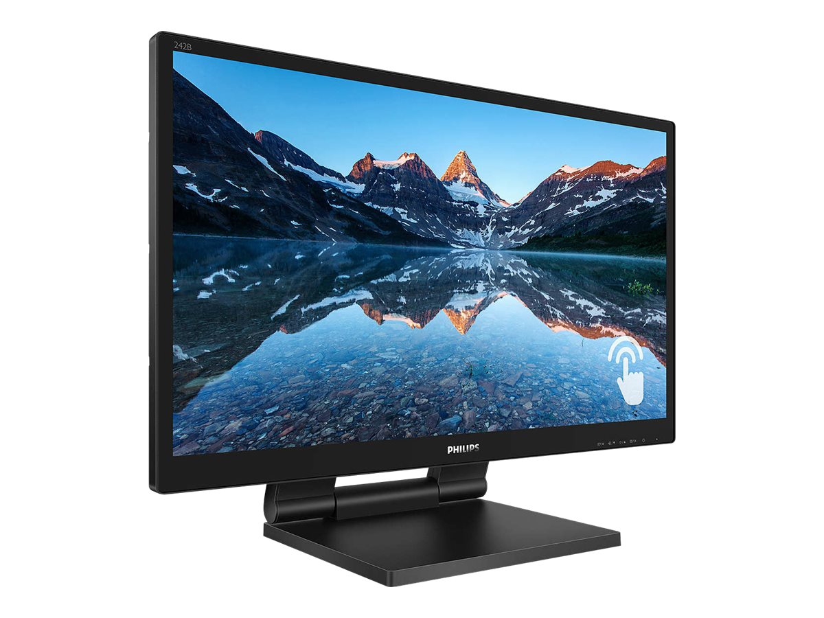 Philips | 242B9T/00 | 23.8 " | IPS | FHD | 16:9 | 60 Hz | 5 ms | Touchscreen | 1920 x 1080 | 250 cd/m² | HDMI ports quantity 1 | Black - Image 7