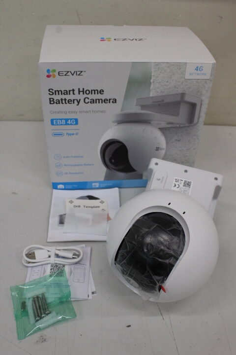 SALE OUT. EZVIZ IP Camera CS-EB8 3MP/4mm/10400mAh/IR up to 15m/H.265/H.264/IP65/White | SALE OUT. EZVIZ IP Camera | CS-EB8 4G/LTE with battery | 34 month(s) | 3 MP | 4mm | IP65 | H.265 / H.264 | MicroSD, max. 512 GB | DEMO - Image 2