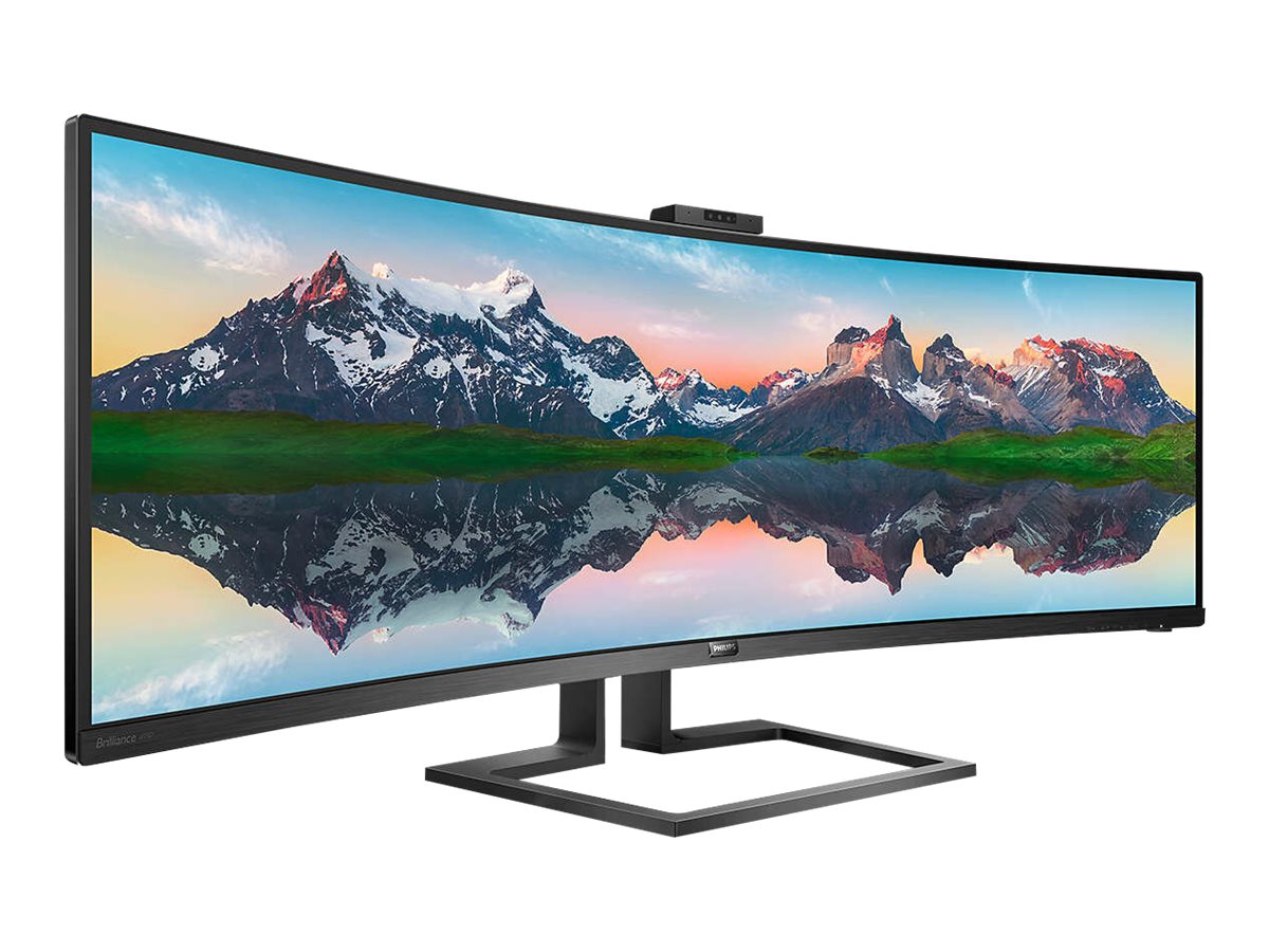 Philips | SuperWide curved LCD display | 499P9H/00 | 48.8 " | VA | Dual QHD | 32:9 | 70 Hz | 5 ms | 5120 x 1440 pixels | 450 cd/m² | Headphone out | HDMI ports quantity 2 | Black - Image 6