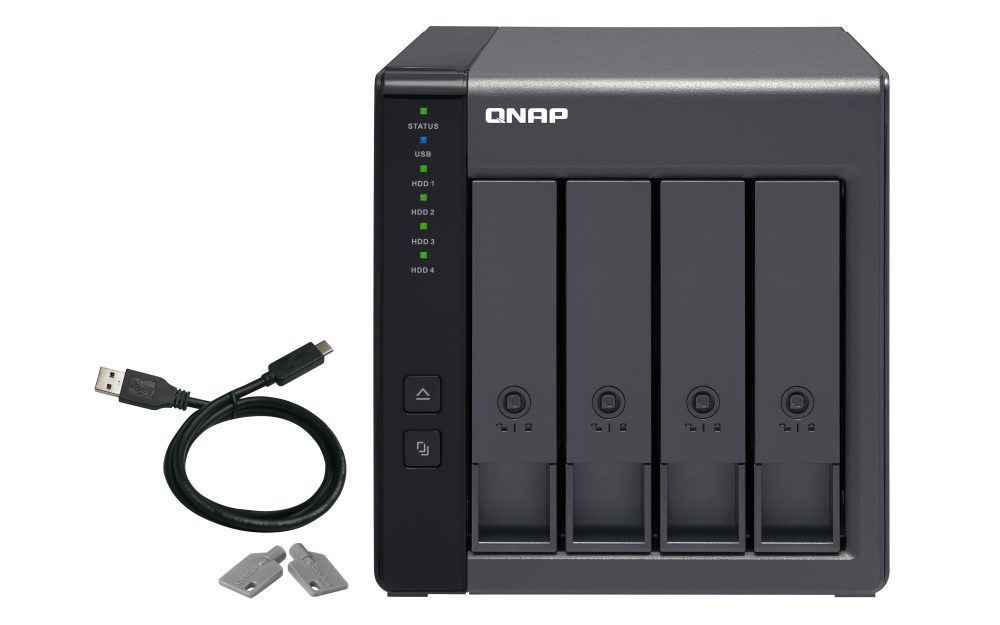 QNAP | 4-Bay | TR-004 | Up to 4 HDD/SSD Hot-Swap | Micro processor with hardware RAID - Image 5
