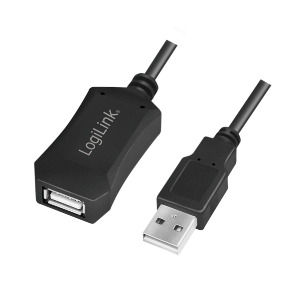 Logilink | USB 2.0 repeater 5m | USB-A to USB-A USB A male | USB A female