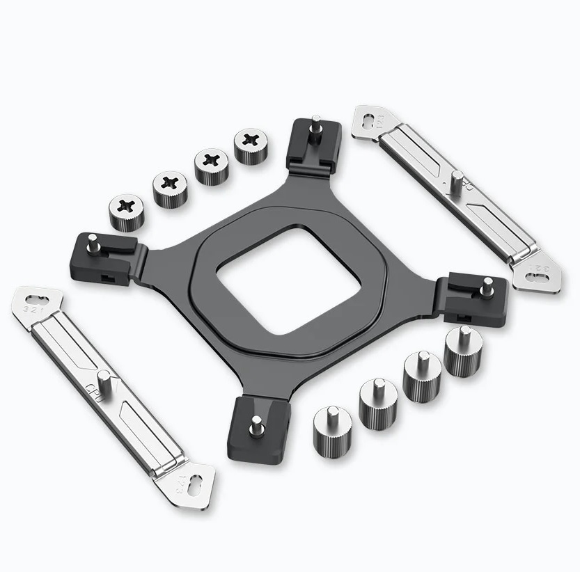 DeepCool Mounting Upgrades For GAMMAXX 400/GTE/GT Series | Deepcool | Mounting Upgrades For GAMMAXX 400/GTE/GT Series | EM009-MKNNIN-G-1 | Intel