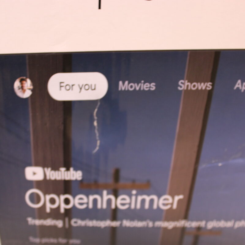 SALE OUT. Sharp 43HL4265E | 43 | Smart TV | Google TV | UHD | Black | DAMAGED PACKAGING - Image 3