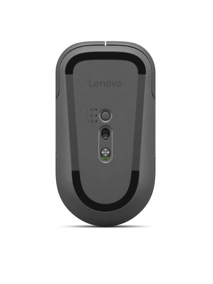 Lenovo Multi-Mode Pro Plus Mouse 6050 | Wireless | 2.4G, Bluetooth | Luna Grey - Image 3