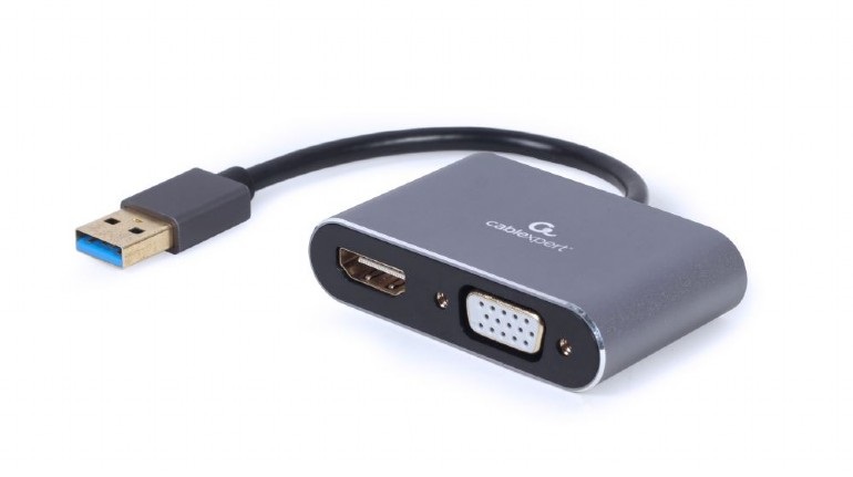 Cablexpert | USB display adapter | A-USB3-HDMIVGA-01 | USB 3.0 Type-A | 0.15 m