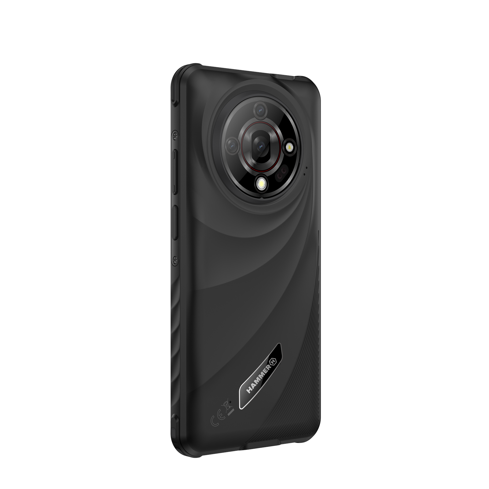 Hammer | Iron 6 | Black | 6.56 " | IPS | 1612 x 720 pixels | Mediatek | Dimensity 6300 | Internal RAM 6 GB | 128 GB | microSD | Dual SIM | 4G | 5G | Main camera resolution 64 MP | Android | 15 | 6050 mAh - Image 6