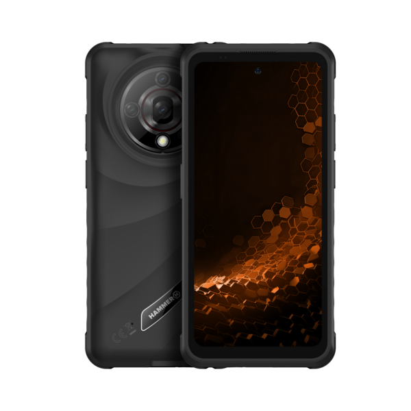 Hammer | Iron 6 | Black | 6.56 " | IPS | 1612 x 720 pixels | Mediatek | Dimensity 6300 | Internal RAM 8 GB | 256 GB | microSD | Dual SIM | 4G | 5G | Main camera resolution 64 MP | Android | 15 | 6050 mAh