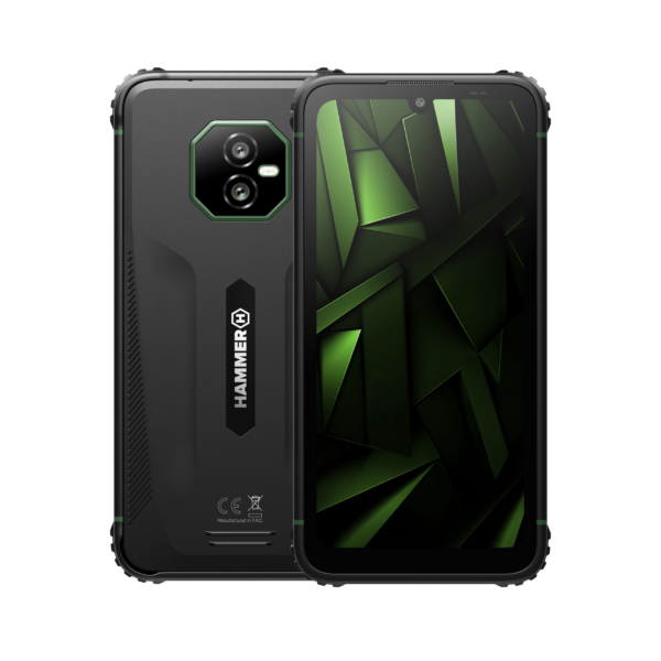 Hammer | Ranger | Black/Green | 6 " | IPS | 1560 x 720 pixels | Mediatek | Helio G99 | Internal RAM 8 GB | 256 GB | microSD | Dual SIM | 3G | 4G | Main camera resolution 50 MP | Android | 15 | 5000 mAh