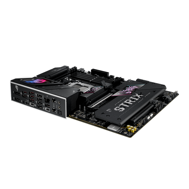 Asus ROG STRIX B850-E GAMING WIFI | Processor family AMD | Processor socket AM5 | DDR5 | Supported hard disk drive interfaces SATA, M.2 | Number of SATA connectors 4 - Image 8