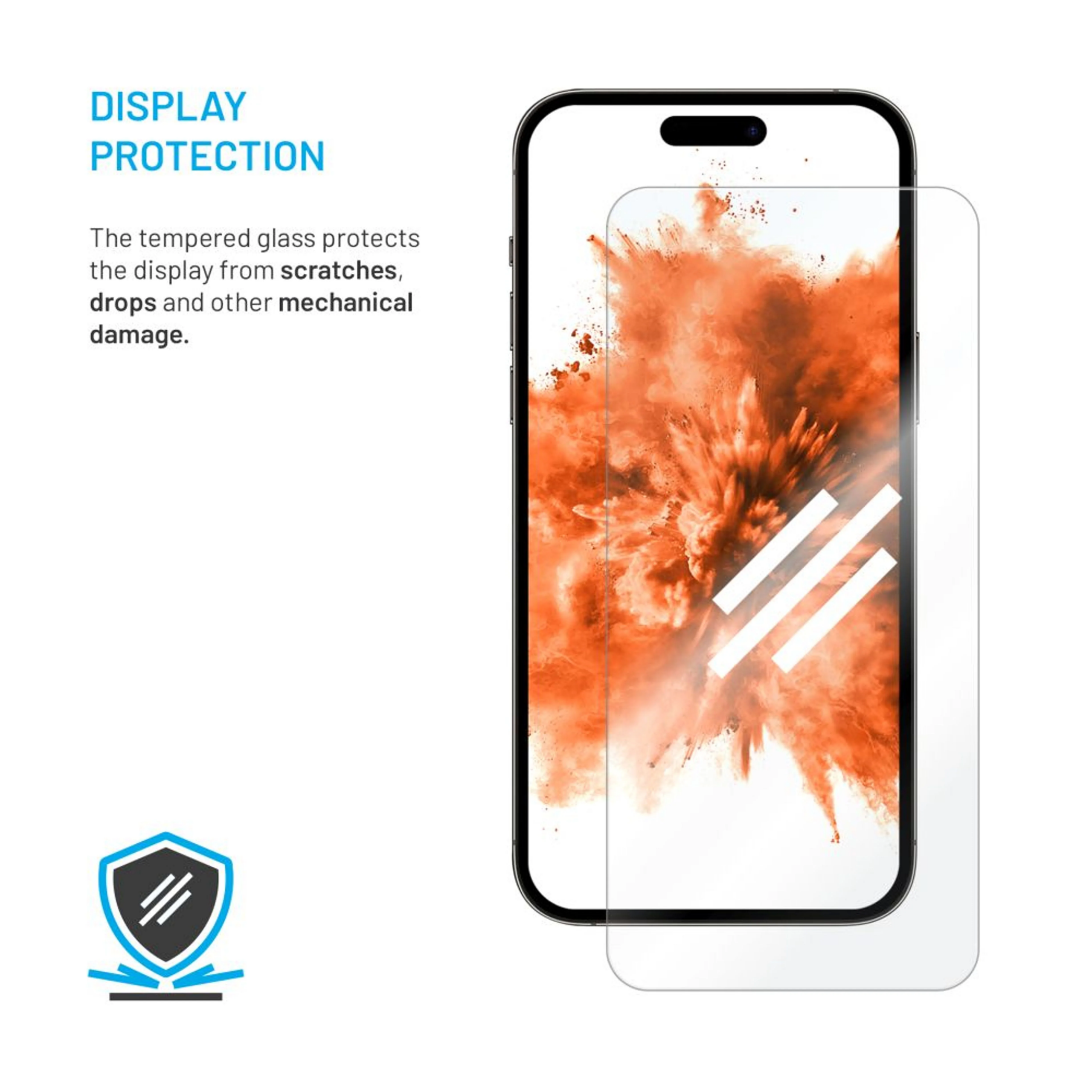 Fixed | Screen protector | Xiaomi | Redmi 15 4G/5G | Tempered Glass | Transparent | 2.5D - Image 3