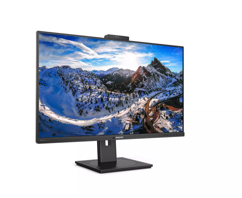 Philips | LCD monitor with USB-C Dock | 326P1H/00 | 31.5 " | IPS | QHD | 16:9 | 75 Hz | 4 ms | 2560 x 1440 pixels | 350 cd/m² | HDMI ports quantity 2 | Black - Image 8