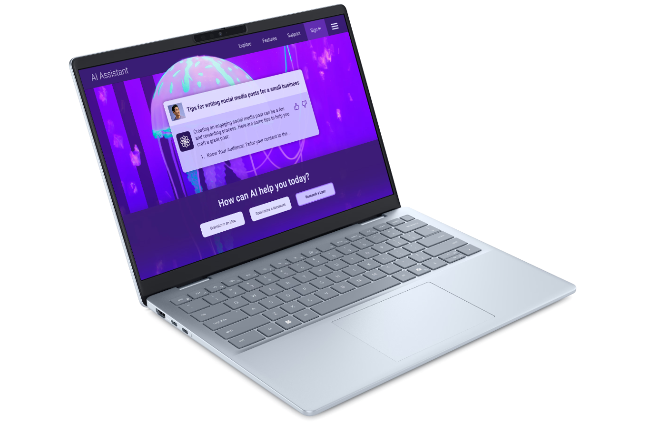 Dell Plus 14 DB14250 | Ice Blue | 14 " | WVA | Touchscreen | 2K | 1920 x 1200 pixels | Intel Core Ultra 7 | 256V | 16 GB | LPDDR5X | Solid-state drive capacity 1000 GB | Intel Arc Graphics | Windows 11 Pro | 802.11be | Keyboard language English | Keyboard backlit | Warranty 36 month(s) | Battery warranty 12 month(s) - Image 2