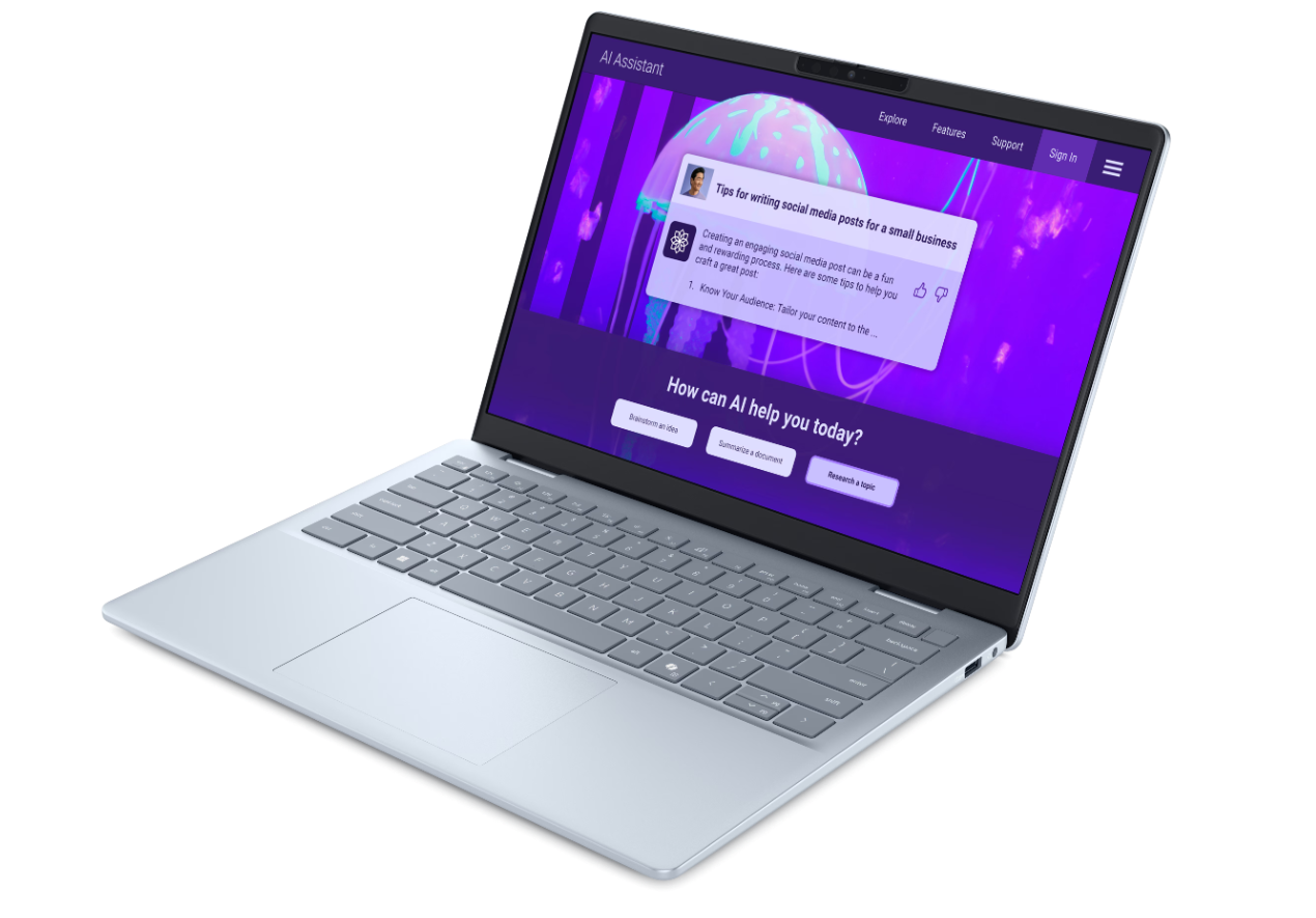 Dell Plus 14 DB14250 | Ice Blue | 14 " | WVA | Touchscreen | 2K | 1920 x 1200 pixels | Intel Core Ultra 7 | 256V | 16 GB | LPDDR5X | Solid-state drive capacity 1000 GB | Intel Arc Graphics | Windows 11 Pro | 802.11be | Keyboard language English | Keyboard backlit | Warranty 36 month(s) | Battery warranty 12 month(s) - Image 3