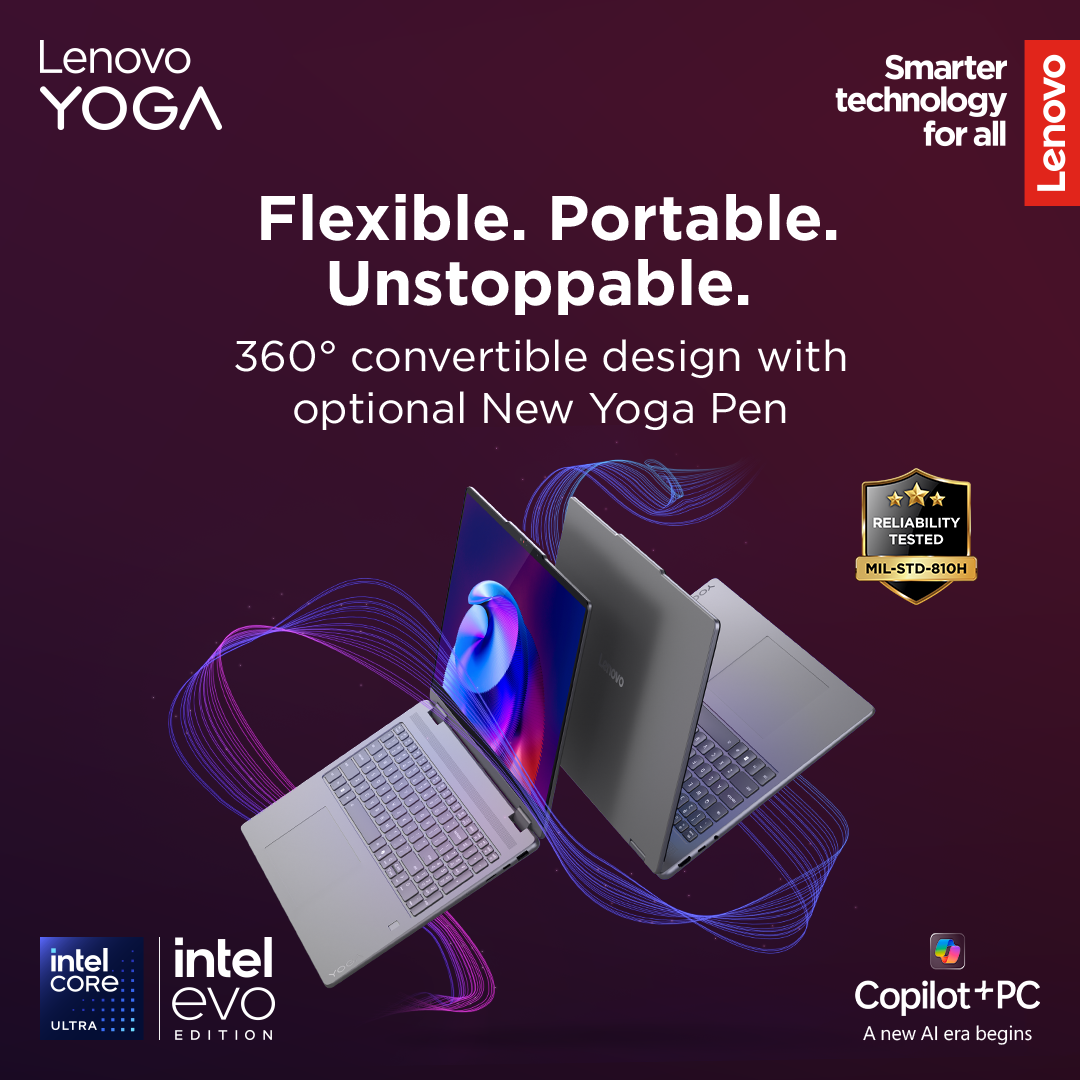 Lenovo Yoga 7 2-in-1 16ILL10 | Luna Grey | 16 " | OLED | Touchscreen | 2.8K WQXGA+ | 2880 x 1800 pixels | Intel Core Ultra 7 | 258V | 32 GB | Soldered LPDDR5x | Solid-state drive capacity 1000 GB | Intel Arc Graphics 140V | Windows 11 Home | 802.11be | Bluetooth version 5.4 | Keyboard language Nordic | Keyboard backlit | Warranty 24 month(s) | Battery warranty 12 month(s) - Image 39