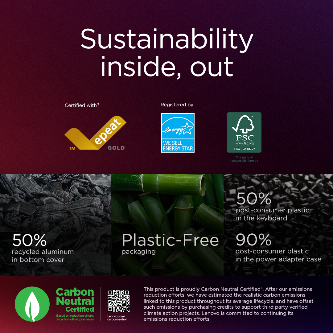 Lenovo Yoga Pro 9 16IAH10 | Tidal Teal | 16 " | OLED | 3.2K | 3200 x 2000 pixels | Glossy | Intel Core Ultra 9 | 285H | 64 GB | Soldered LPDDR5x | Solid-state drive capacity 2000 GB | NVIDIA GeForce RTX 5070 | GDDR7 | 8 GB | Windows 11 Pro | 802.11be | Bluetooth version 5.4 | Keyboard language English | Keyboard backlit | Warranty 24 month(s) | Battery warranty 12 month(s) - Image 45