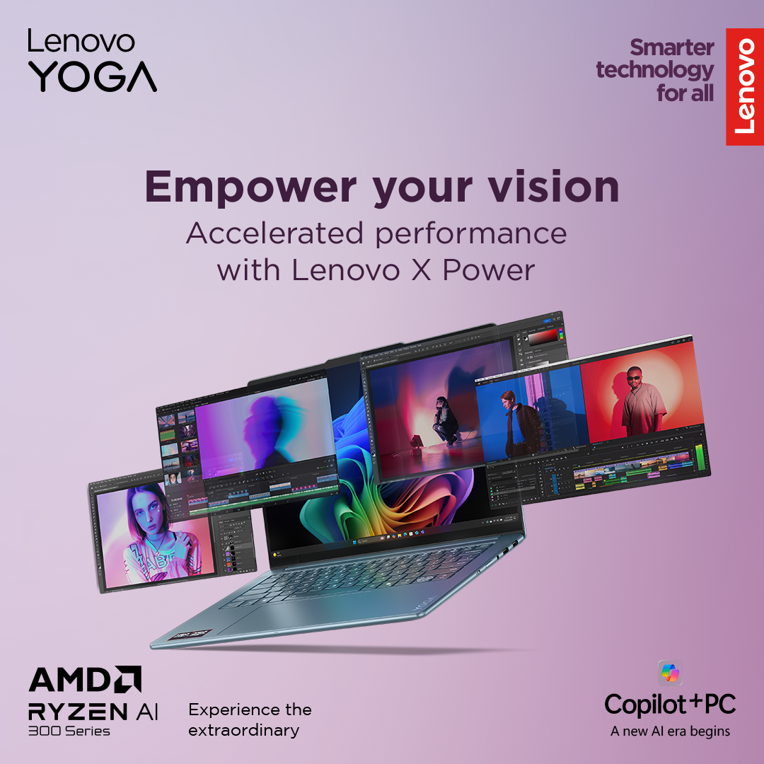 Lenovo Yoga Pro 7 14AKP10 | Tidal Teal | 14.5 " | OLED | 3K | 2944 x 1840 pixels | Glossy | AMD Ryzen AI 7 | 350 | 32 GB | Soldered LPDDR5x | Solid-state drive capacity 1000 GB | AMD Radeon 860M Graphics | Windows 11 Home | 802.11be | Bluetooth version 5.4 | Keyboard language English | Keyboard backlit | Warranty 24 month(s) | Battery warranty 12 month(s) - Image 40
