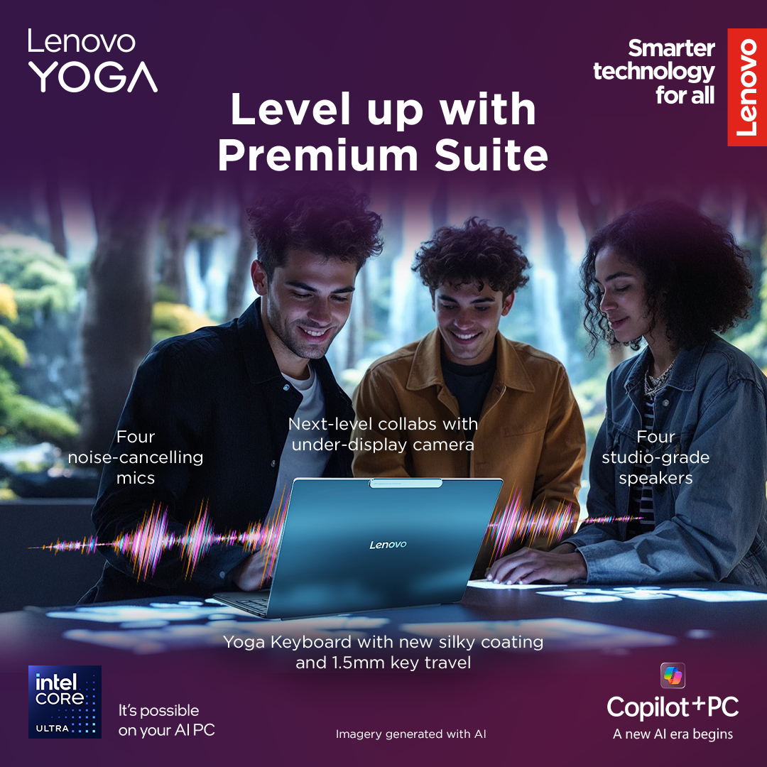 Lenovo Yoga Slim 9 14ILL10 | Tidal Teal | 14 " | OLED | Touchscreen | 4K WQUXGA | 3840 x 2400 pixels | Glossy | Intel Core Ultra 7 | 258V | 32 GB | Soldered LPDDR5x | Solid-state drive capacity 1000 GB | Intel Arc Graphics 140V | Windows 11 Pro | 802.11be | Bluetooth version 5.4 | Keyboard language English | Keyboard backlit | Warranty 24 month(s) | Battery warranty 12 month(s) - Image 33