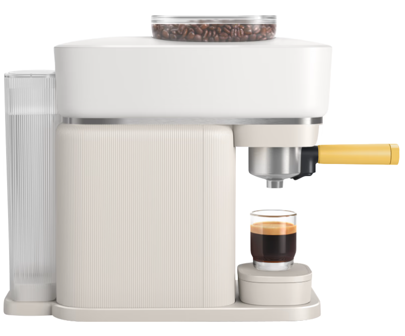 Philips Coffee maker | BAR300/03 Baristina | Pump pressure 16 bar | Semi-automatic | 122.8 W | White - Image 6