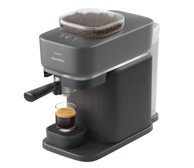 Philips Coffee maker | BAR300/60 Baristina | Pump pressure 16 bar | Semi-automatic | 122.8 W | Black