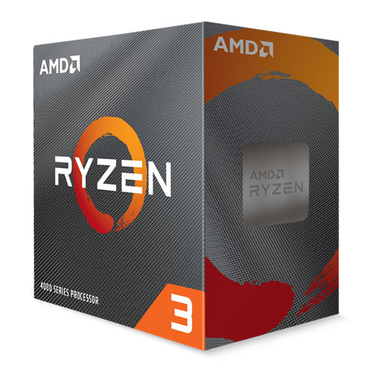 AMD | Ryzen 3 4100 | 3.8 GHz | AM4 | Processor threads 8 | AMD | Processor cores 4 - Image 2