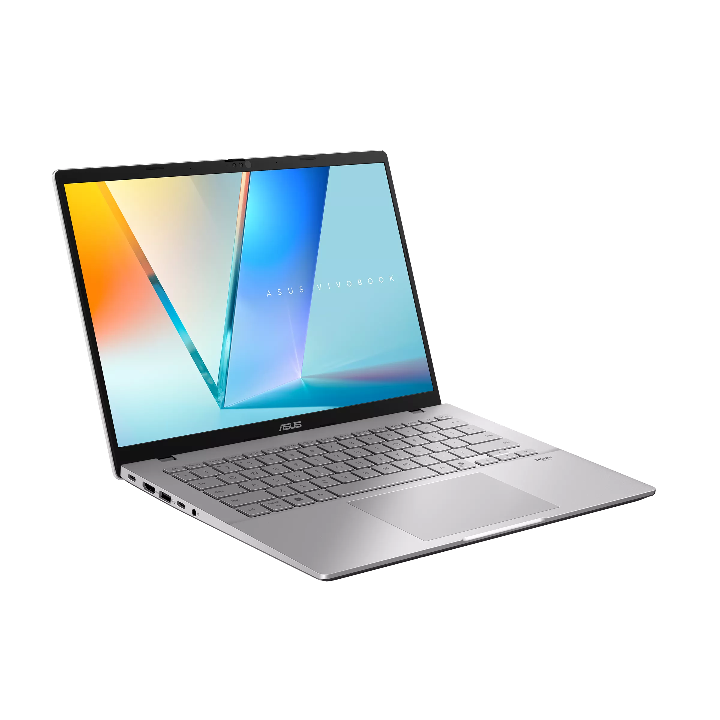 Asus Vivobook S14 S3407VA-LY076W | Cool Silver | 14 " | IPS | WUXGA | 1920 x 1200 pixels | Anti-glare | Intel Core 5 | 210H | 16 GB | DDR5 | Solid-state drive capacity 512 GB | Intel UHD Graphics | Windows 11 Home | 802.11ax | Bluetooth version 5.3 | Keyboard language English | Keyboard backlit | Warranty 24 month(s) - Image 3