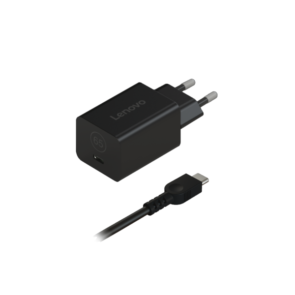 Lenovo | GaN Nano 65W Adapter | USB-C | AC Adapter