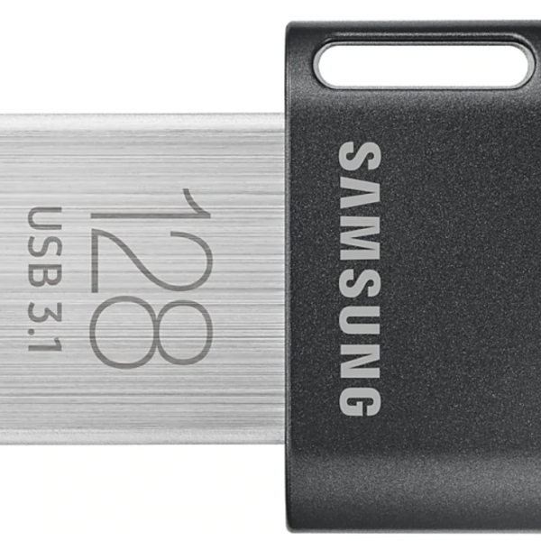 Samsung | FIT Plus | MUF-128AB/APC | 128 GB | USB 3.1 | Black/Silver