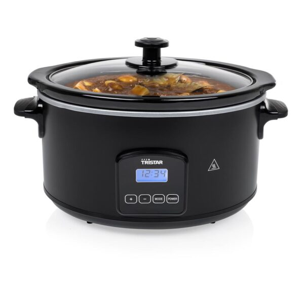Tristar | Digital Slowcooker | VS-3920 | 210 W | Stainless steel | 4.5 L | Number of programs 4 | Black