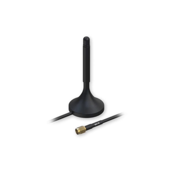 Teltonika Wi-Fi Magnetic SMA Antenna | PR1KRF30 | Gain 3 dB | 2400-2500 GHz | Antenna connector type RP-SMA Male