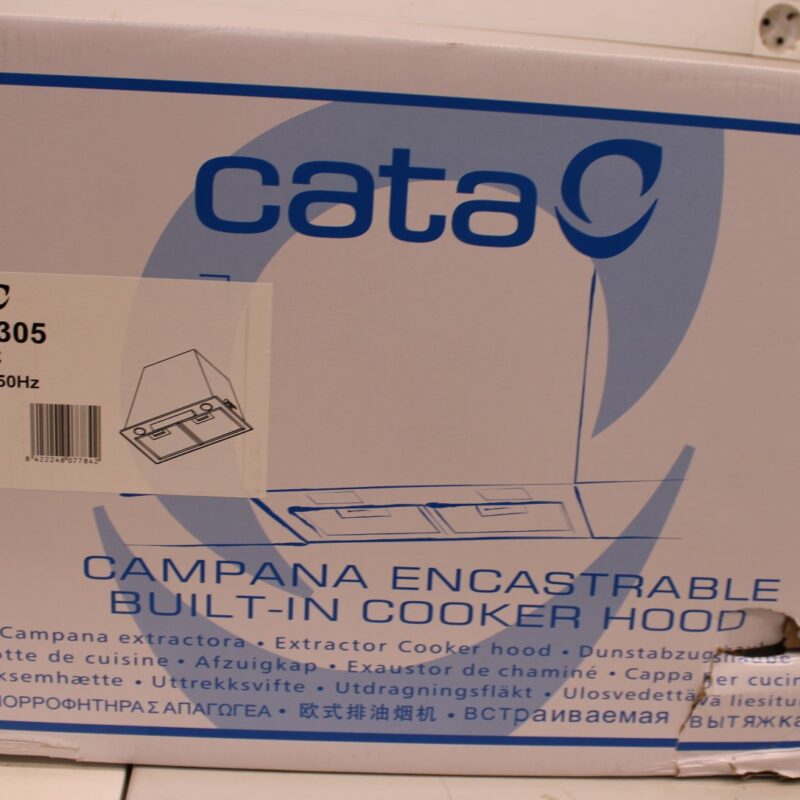 SALE OUT. SALE OUT. CATA | Hood | GL 45 X /C | Built-in | Energy efficiency class A | Width 50 cm | 820 m³/h | Touch | EcoLed | Stainless steel | DAMAGED PACKAGING