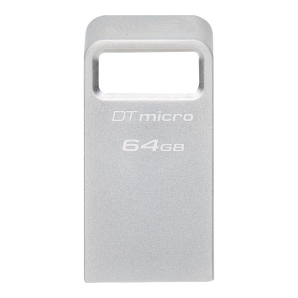 Kingston | USB 3.2 Flash Drive | DataTraveler micro | 64 GB | USB Type-A | Silver