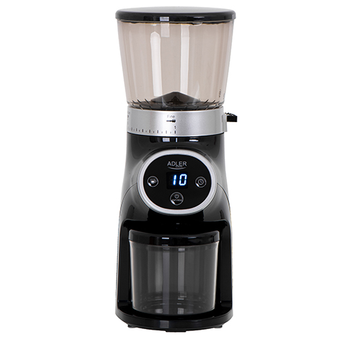 Adler | Coffee Grinder | AD 4450 Burr | 300 W | Coffee beans capacity 300 g | Number of cups 1-10 pc(s) | Black