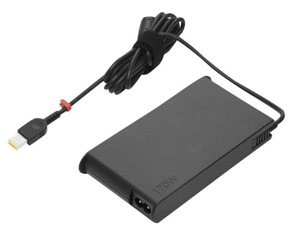 Lenovo | ThinkPad Mobile Workstation Slim 170W AC Power Adapter (Slim-tip) | 4X20S56701 | 170 W | 20 V | AC Adapter
