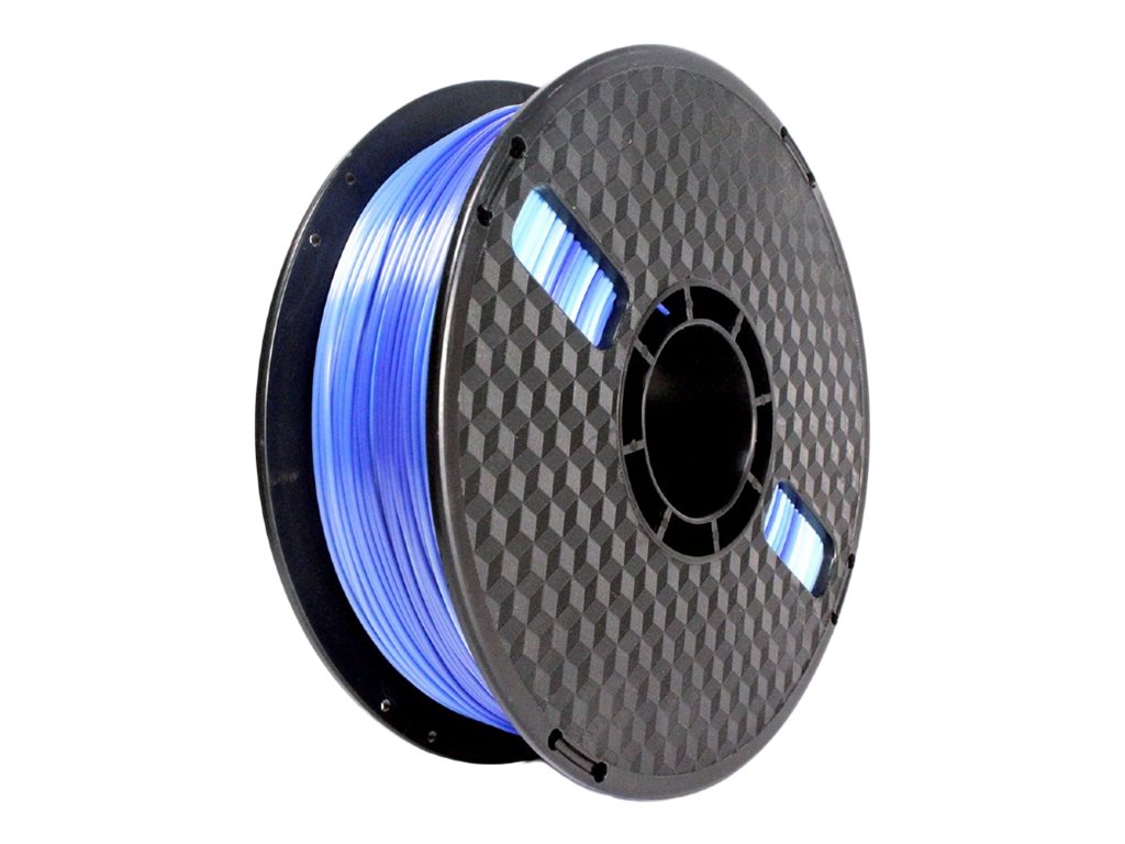 Flashforge Filament, PLA Silk Ice | 3DP-PLA-SK-01-ICE | 1.75 mm diameter, 1kg/spool | Ice blue + Dark blue - Image 2