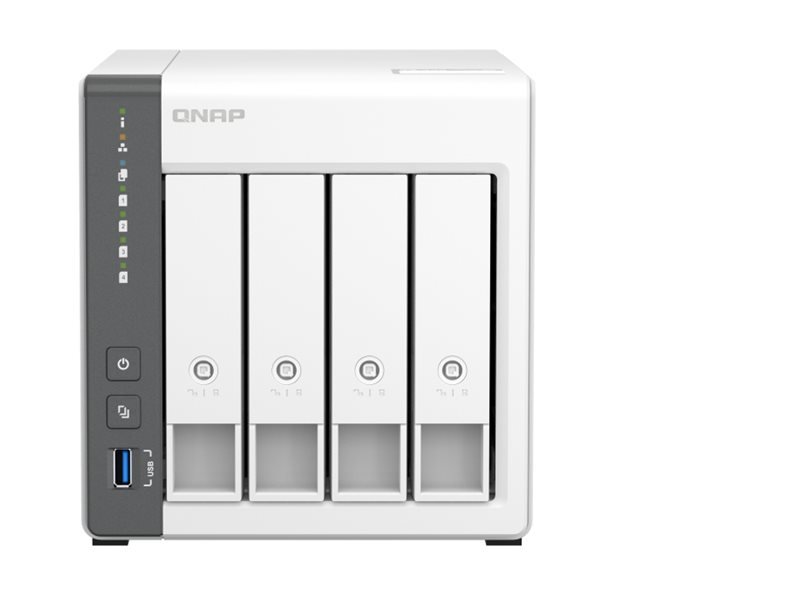 QNAP | 4 Bay ARM | TS-433-4G | Cortex-A55 | ARM 4-core | Processor frequency 2.0 GHz | 4 GB | On board (non-expandable) - Image 4