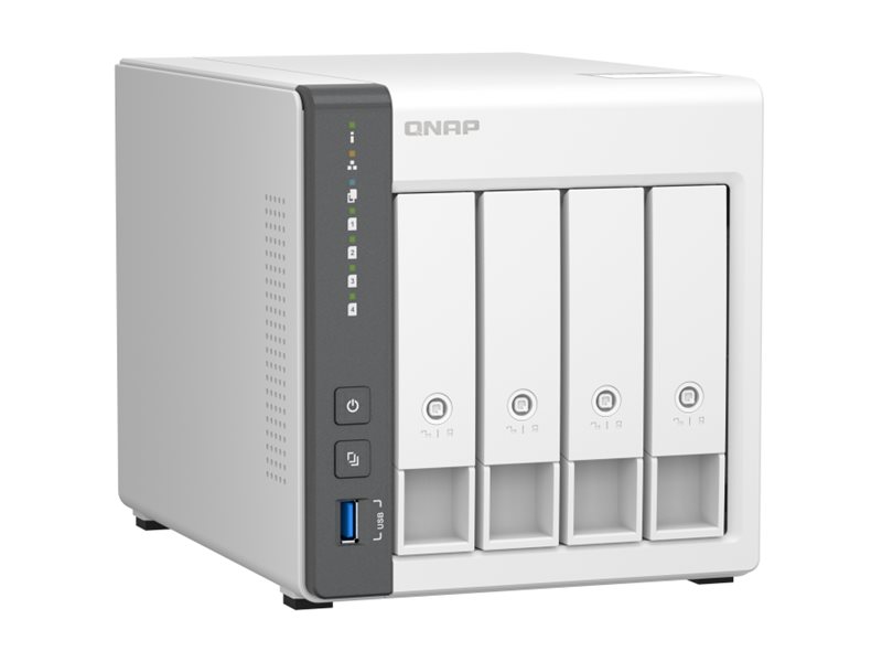 QNAP | 4 Bay ARM | TS-433-4G | Cortex-A55 | ARM 4-core | Processor frequency 2.0 GHz | 4 GB | On board (non-expandable) - Image 5