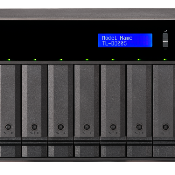 QNAP High-performance desktop SATA 6Gbps JBOD storage enclosure | TL-D800S
