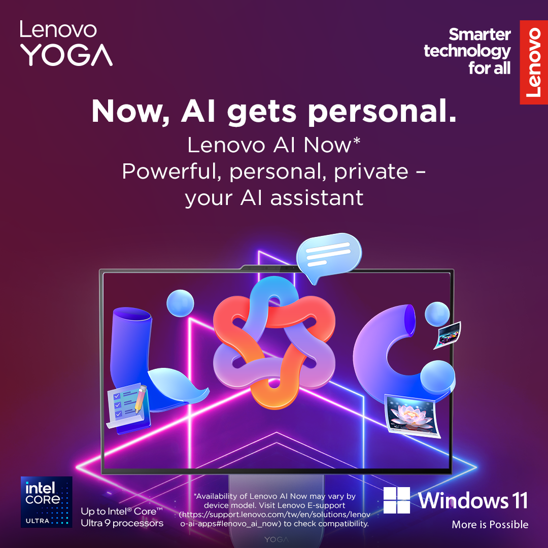 Lenovo Yoga | 27IAH10 | Desktop | AIO | 27 " | Inte Core Ultra 7 | 255H | 16 GB | Soldered LPDDR5x | 1000 GB | Intel Arc 140T GPU | English | Windows 11 Home | Warranty 24 month(s) - Image 30