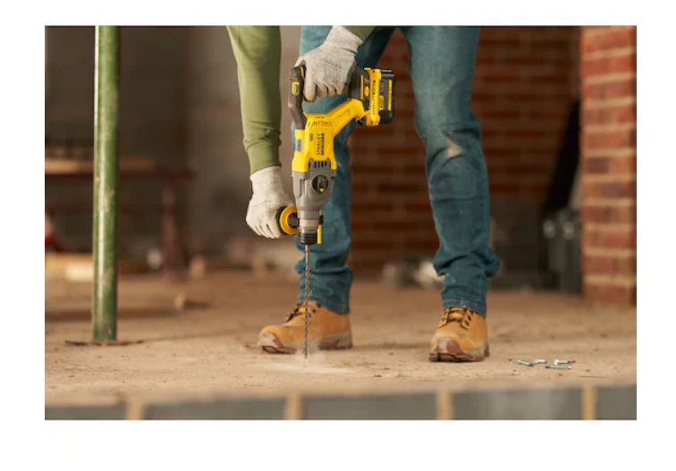 BLACK & DECKER Cordless 18V V20 Brushless L-Shape SDS Plus Hammer Drill | SFMCH900B-XJ | 18 V | Lithium-Ion (Li-Ion) - Image 4