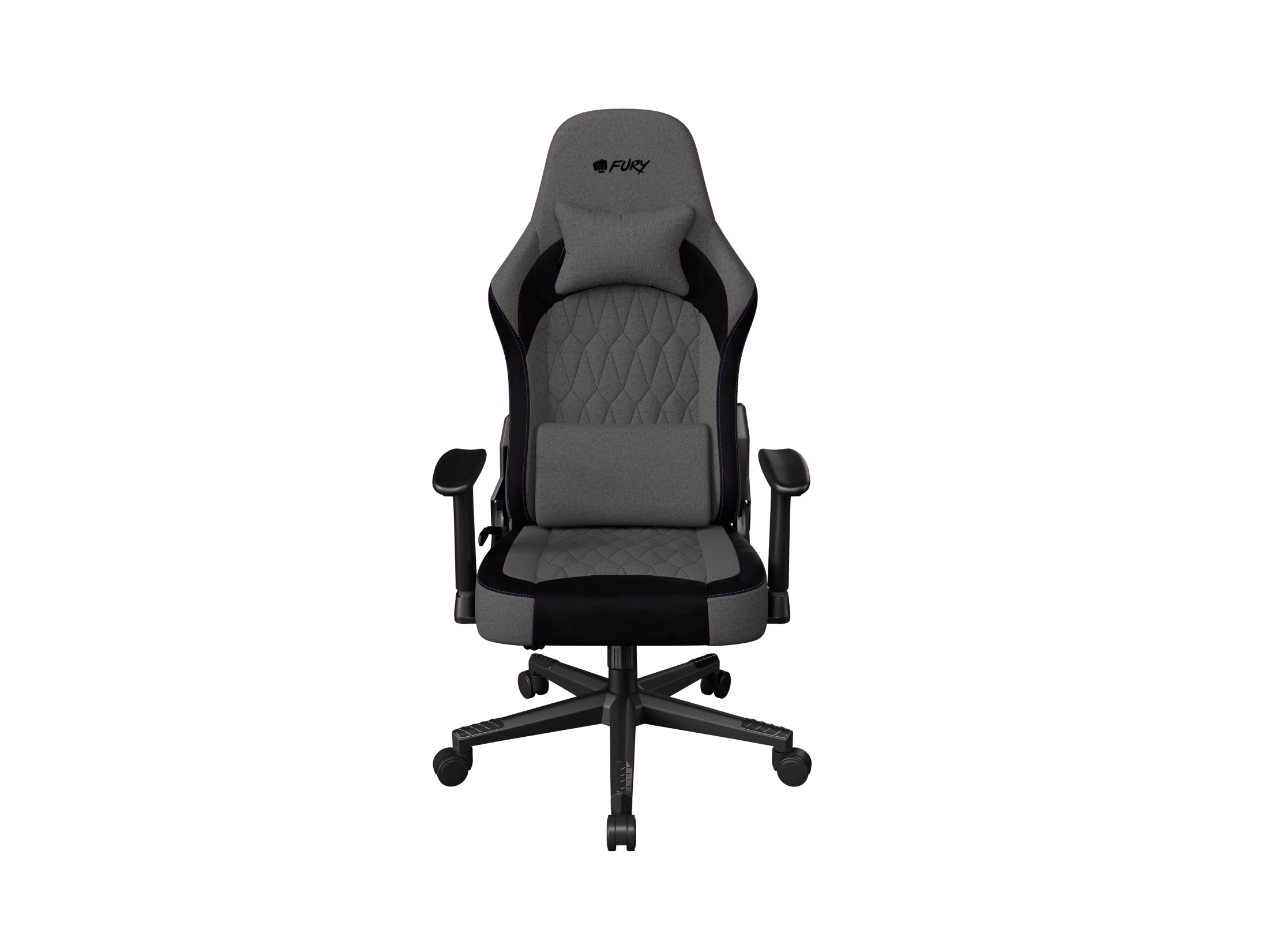 Fury Fabric, Nylon, Wood, Metal | Gaming Chair | Shinai S8 | Gray